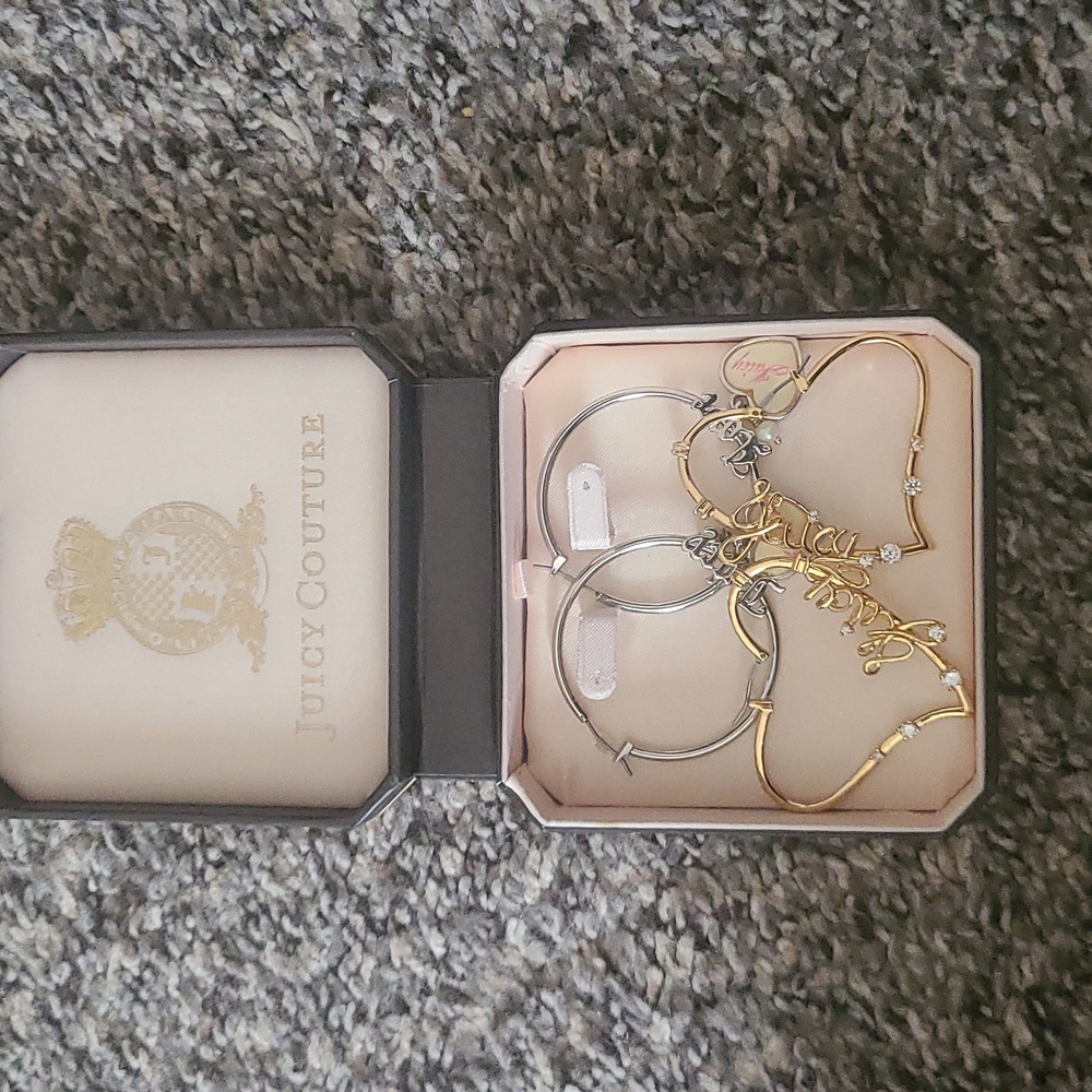 2 pairs of Juicy Couture Earrings